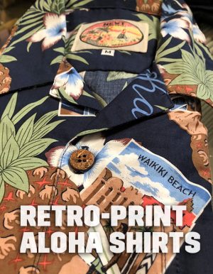 Retro-Print Aloha Shirts